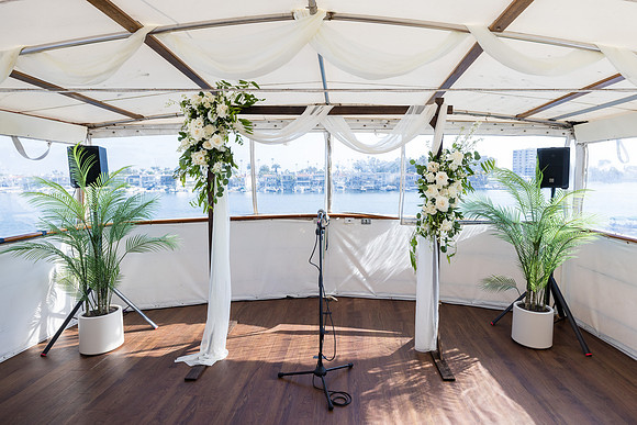 Wild Goose Wedding Photos - City Cruises Newport Beach C-128