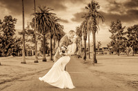 Crystal & Ryan Wedding - Recreation Park 18 Golf Course Long Beach CA