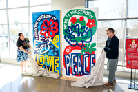 Amazon Fresh Holiday Art Event