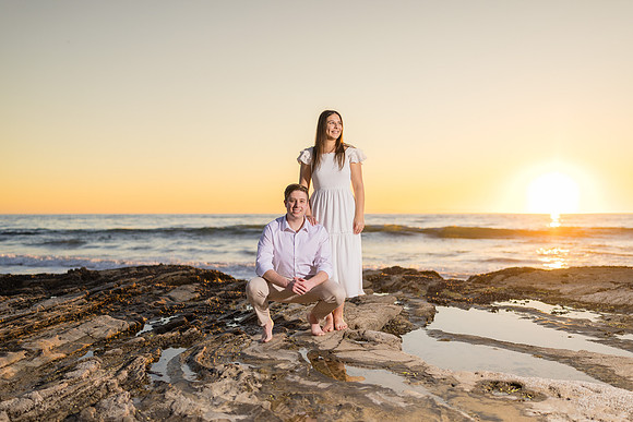 Engagement Photographer Newport Beach Ca - Engagement Photos Crystal Cove Newport Beach-111