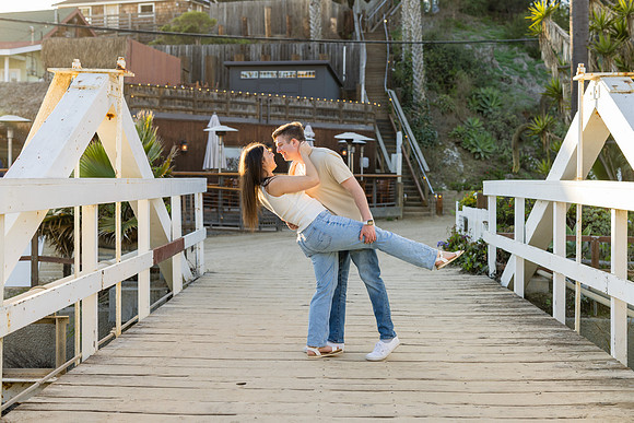 Engagement Photographer Newport Beach Ca - Engagement Photos Crystal Cove Newport Beach-73