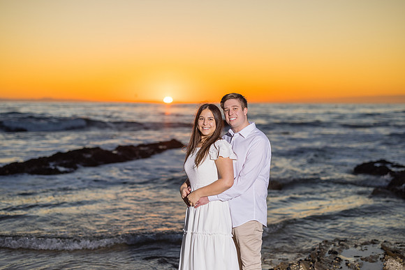 Engagement Photographer Newport Beach Ca - Engagement Photos Crystal Cove Newport Beach-129
