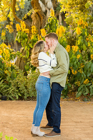 Engagement Photos South Coast Botanical Gardens-58