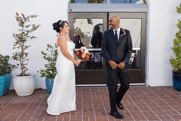 Wedding Photos Mission Square Italian Restaurant - Wedding Photos Penn Park Whittier-077