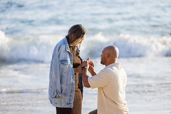 Surprise Engagement Photography Crystal Cove Newport Beach Ca-17