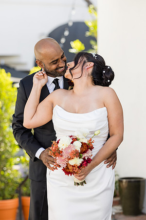 Wedding Photos Mission Square Italian Restaurant - Wedding Photos Penn Park Whittier-099