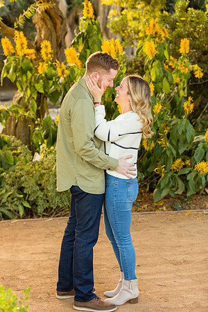 Engagement Photos South Coast Botanical Gardens-70