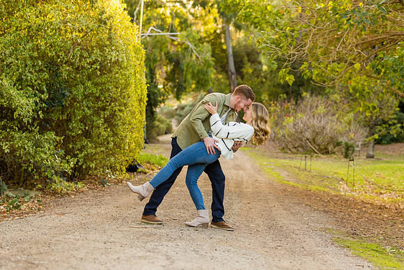 Engagement Photos South Coast Botanical Gardens-179