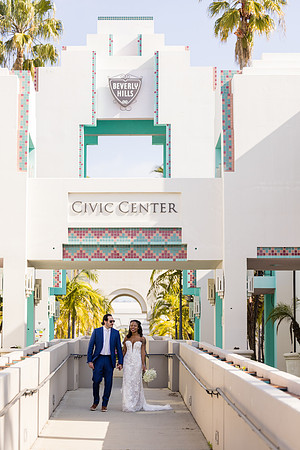 Elopement Photography Beverly Hills Courthouse - David England Photography-083