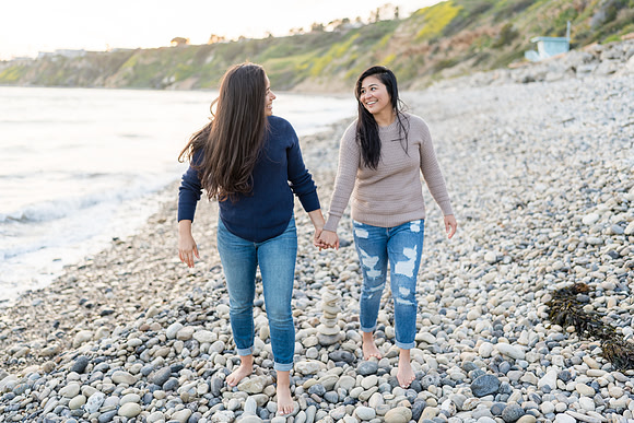 Engagement Photos Abalone Cove Reserve - David England Photography-278