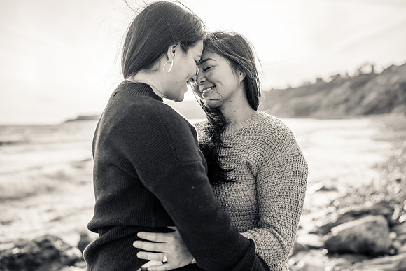Engagement Photos Abalone Cove Reserve - David England Photography-179