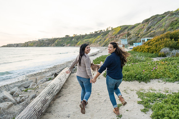 Engagement Photos Abalone Cove Reserve - David England Photography-313