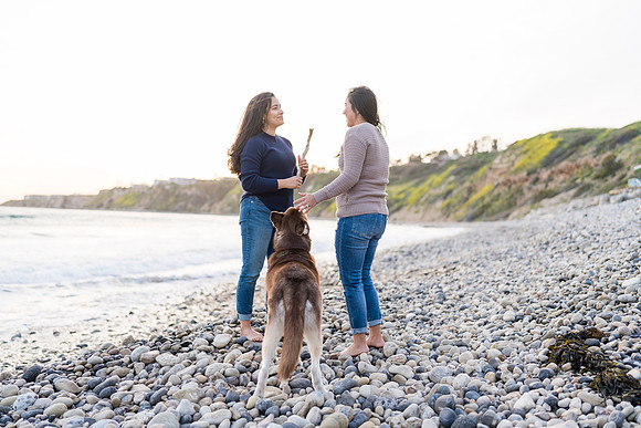 Engagement Photos Abalone Cove Reserve - David England Photography-253