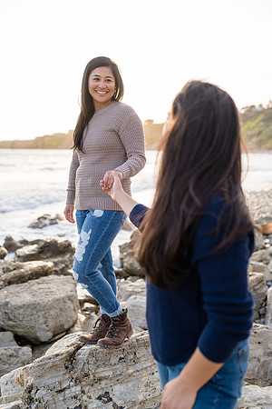 Engagement Photos Abalone Cove Reserve - David England Photography-187