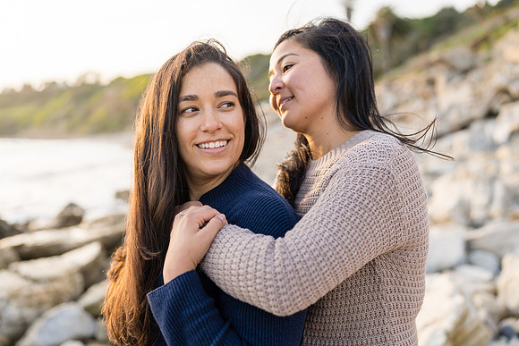 Engagement Photos Abalone Cove Reserve - David England Photography-204
