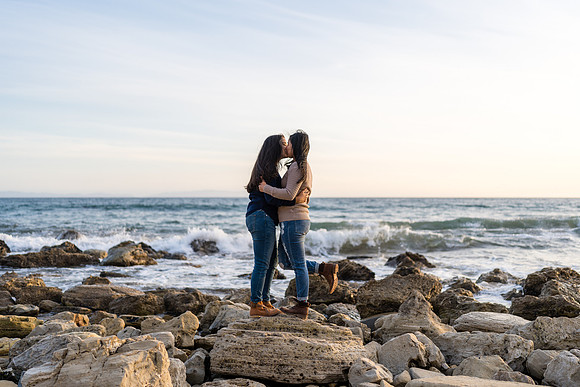 Engagement Photos Abalone Cove Reserve - David England Photography-219