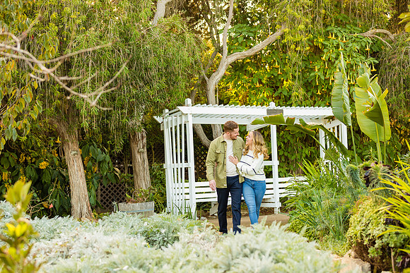 Engagement Photos South Coast Botanical Gardens-88