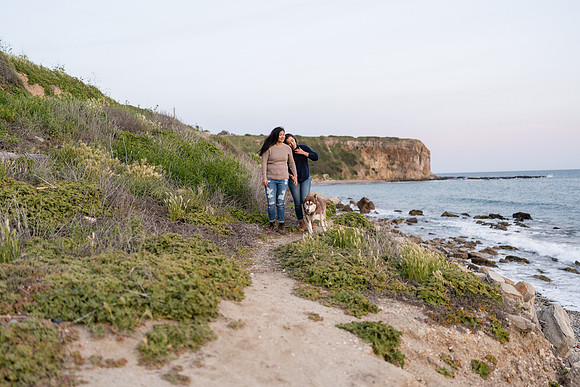 Engagement Photos Abalone Cove Reserve - David England Photography-293