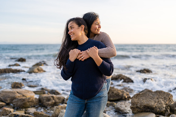 Engagement Photos Abalone Cove Reserve - David England Photography-222