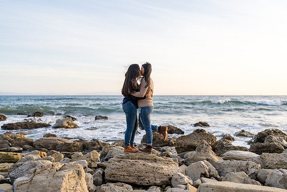 Engagement Photos Abalone Cove Reserve - David England Photography-217