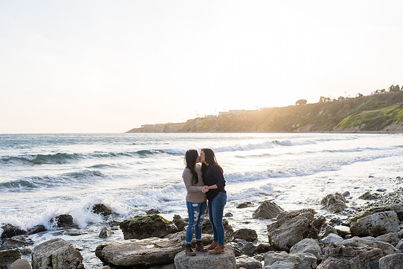 Engagement Photos Abalone Cove Reserve - David England Photography-168