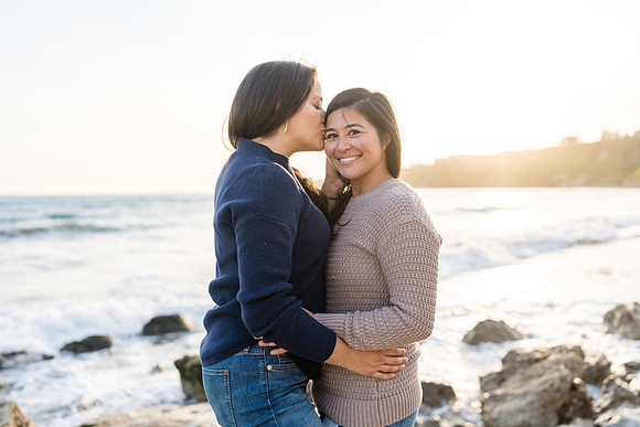 Engagement Photos Abalone Cove Reserve - David England Photography-173