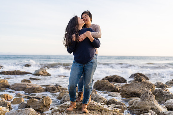 Engagement Photos Abalone Cove Reserve - David England Photography-234
