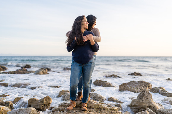 Engagement Photos Abalone Cove Reserve - David England Photography-236