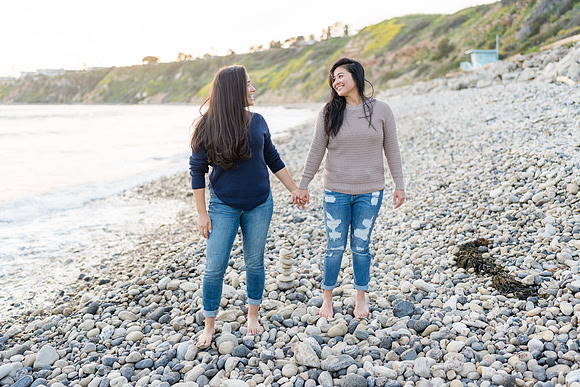 Engagement Photos Abalone Cove Reserve - David England Photography-279