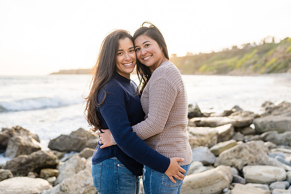 Engagement Photos Abalone Cove Reserve - David England Photography-194