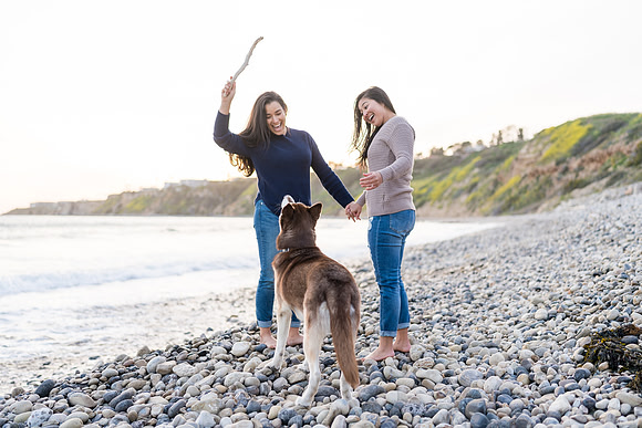 Engagement Photos Abalone Cove Reserve - David England Photography-255