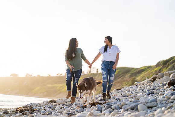 Engagement Photos Abalone Cove Reserve - David England Photography-147