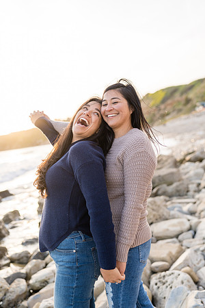 Engagement Photos Abalone Cove Reserve - David England Photography-197