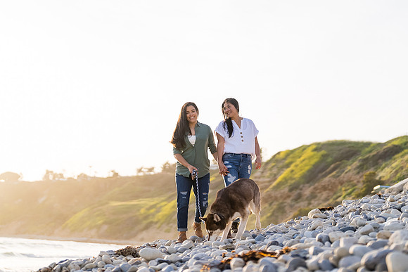 Engagement Photos Abalone Cove Reserve - David England Photography-146