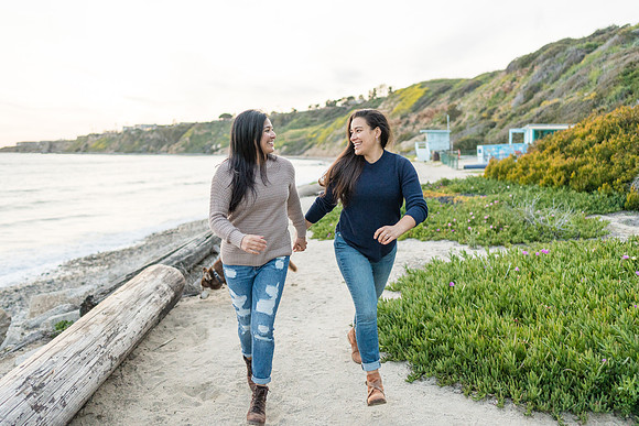 Engagement Photos Abalone Cove Reserve - David England Photography-315