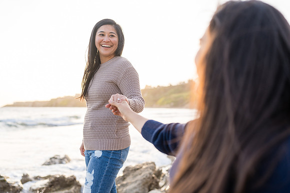 Engagement Photos Abalone Cove Reserve - David England Photography-185
