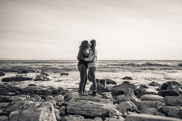 Engagement Photos Abalone Cove Reserve - David England Photography-218