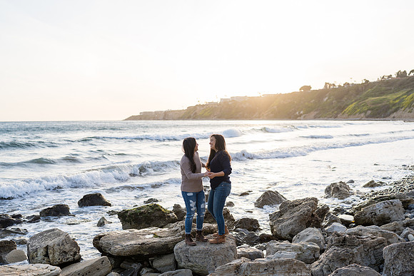 Engagement Photos Abalone Cove Reserve - David England Photography-167