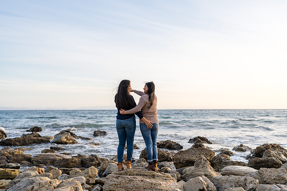 Engagement Photos Abalone Cove Reserve - David England Photography-215