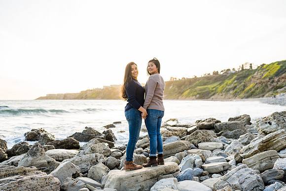 Engagement Photos Abalone Cove Reserve - David England Photography-190