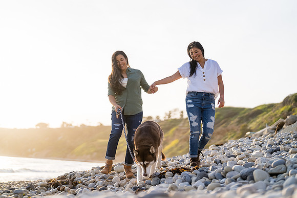 Engagement Photos Abalone Cove Reserve - David England Photography-149