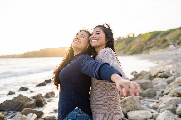 Engagement Photos Abalone Cove Reserve - David England Photography-196