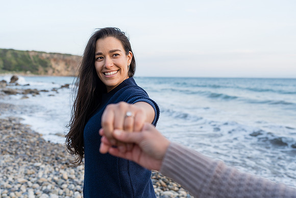 Engagement Photos Abalone Cove Reserve - David England Photography-286