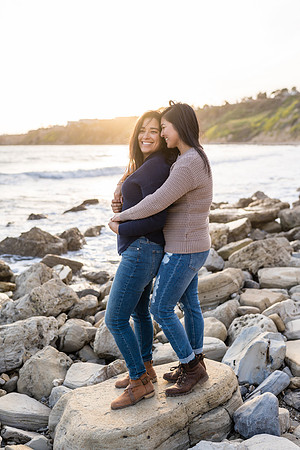 Engagement Photos Abalone Cove Reserve - David England Photography-201