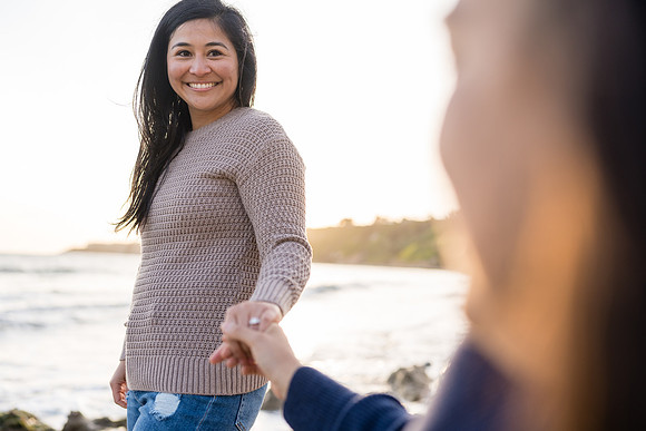 Engagement Photos Abalone Cove Reserve - David England Photography-183