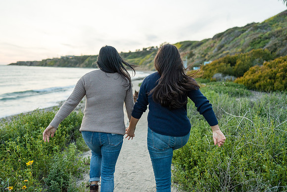 Engagement Photos Abalone Cove Reserve - David England Photography-309