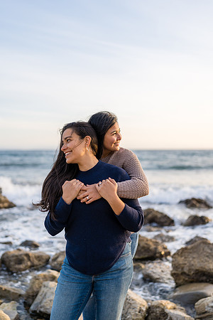 Engagement Photos Abalone Cove Reserve - David England Photography-225