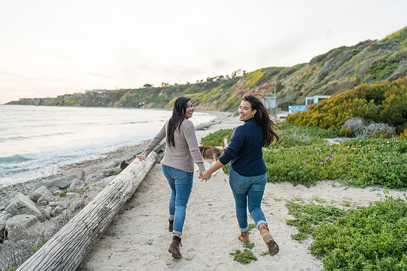 Engagement Photos Abalone Cove Reserve - David England Photography-312