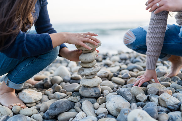 Engagement Photos Abalone Cove Reserve - David England Photography-274