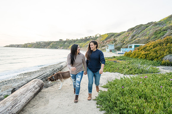 Engagement Photos Abalone Cove Reserve - David England Photography-314